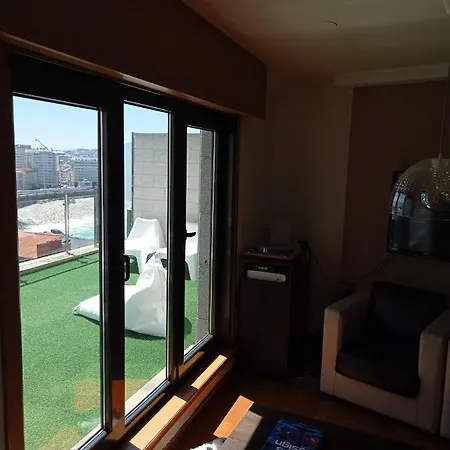 Atico Centrico A 50metros De La Playa Appartement A Coruña
